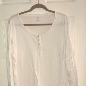 dp Cotton White Shirt
